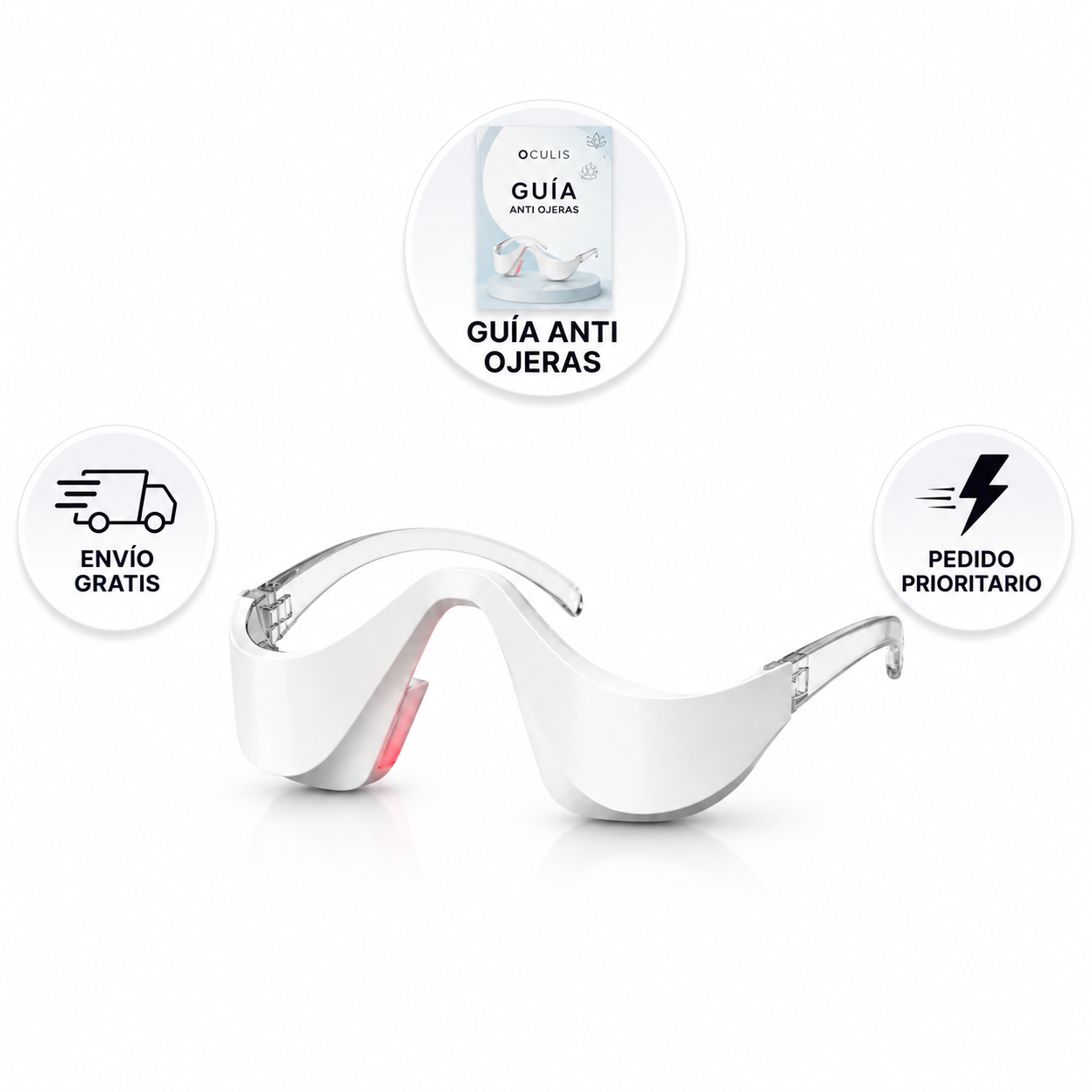 Oculis™ – Terapia Anti Ojeras de Luz Roja